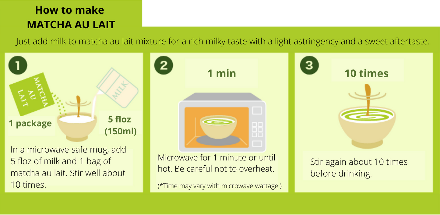 AUTUMN MATCHA AU LAIT SET