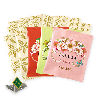 SAKURA 15 ITEMS TEA BAG SET