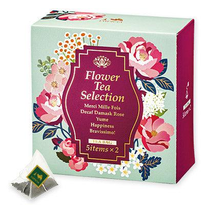 FLOWER TEA SELECTION TEA BAG SET