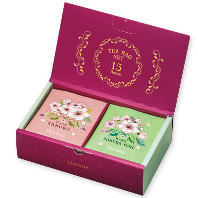 SAKURA 15 ITEMS TEA BAG SET