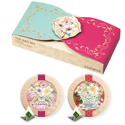 SAKURA PETIT 2-TIN TEA BAG SET