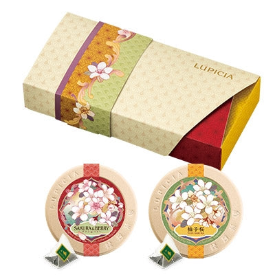 SAKURA ASSORTMENT PETIT 2-TIN TEA BAG SET
