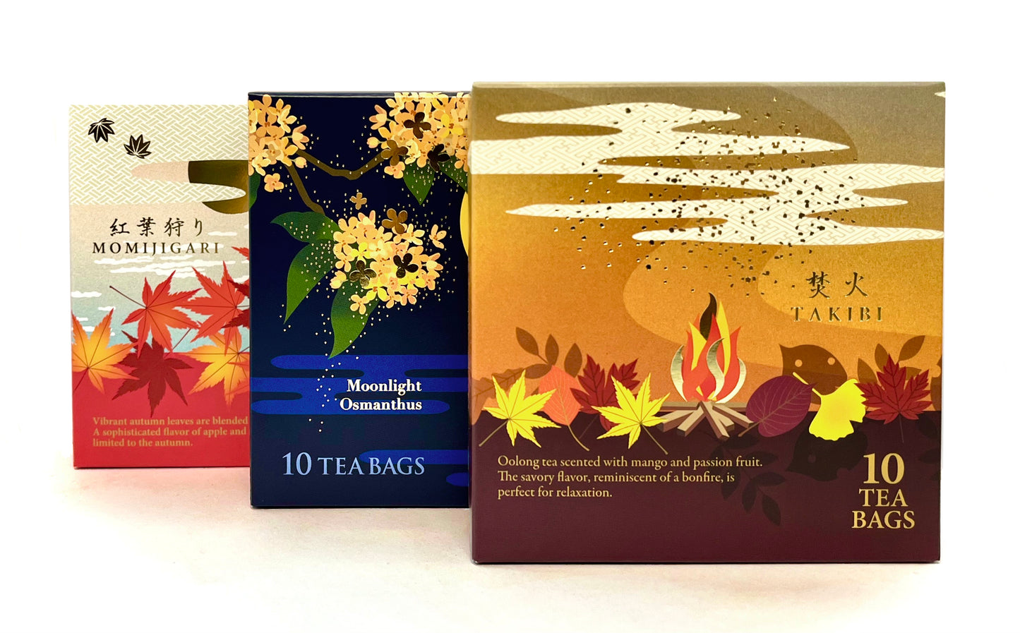 Autumnal Tea Bag Set