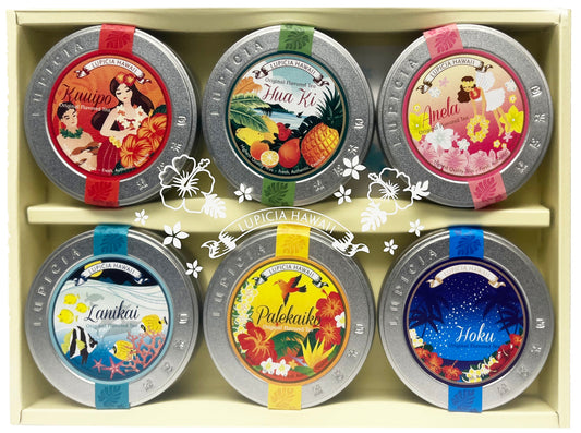 HAWAII EXCLUSIVE 6-PETIT TIN SET