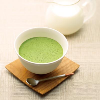 MATCHA AU LAIT CARAMEL