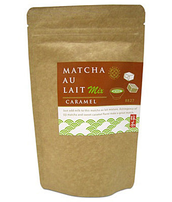 MATCHA AU LAIT CARAMEL